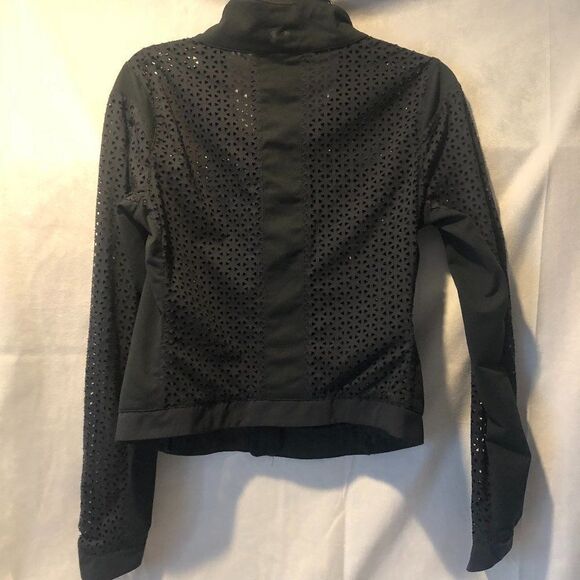 Under Armour Heat Gear Gray Full Zip Jacket Women's Size M. SB - Picture 3 of 8